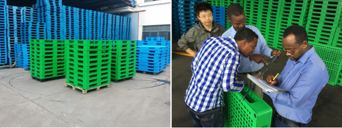 heavy duty reversable cheap nestable perforated large plastic pallet price