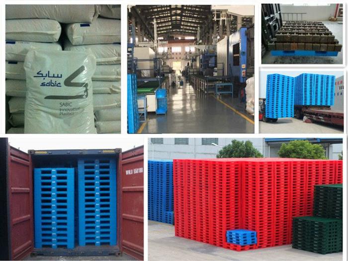 heavy duty reversable cheap nestable perforated large plastic pallet price