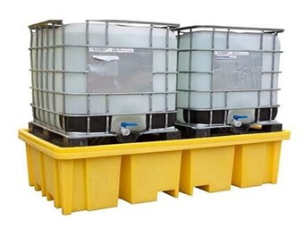 double IBC spill containment pallet double IBC spill containment pallet