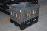 Hộp chứa hộp lưu trữ Pallet nhựa có thể gập lại hạng nặng lớn