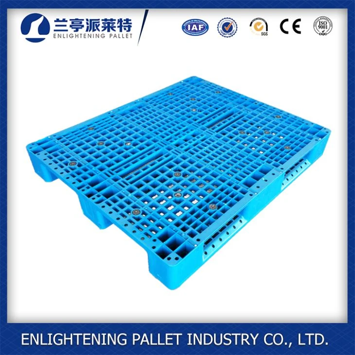 1200 * 1000 * 150mm Hạng nặng 3 Người chạy pallet nhựa kệ mở
