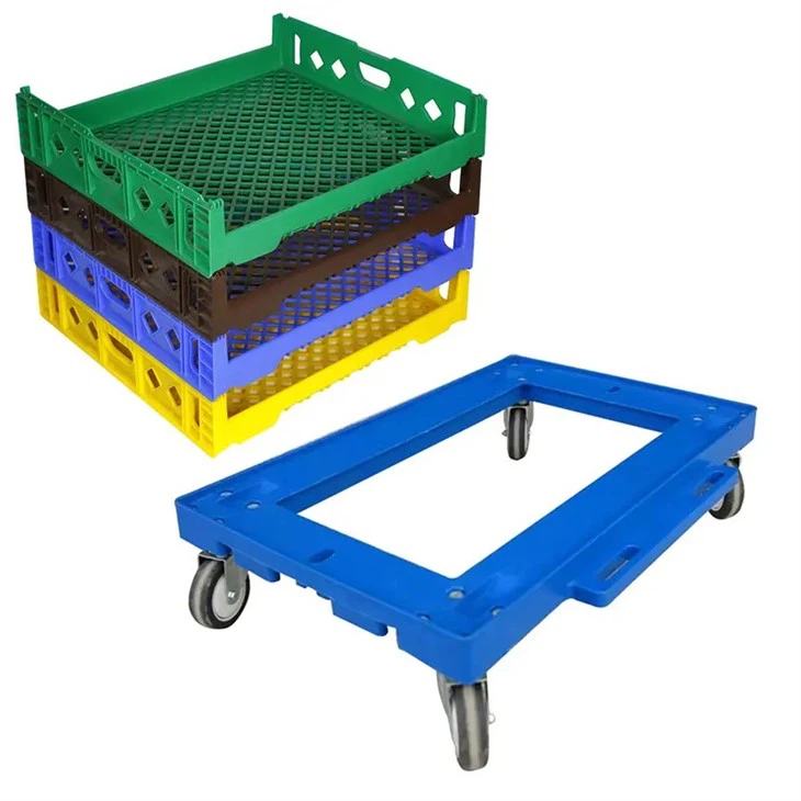 Plastic Moving Bread Tray Dolly factory