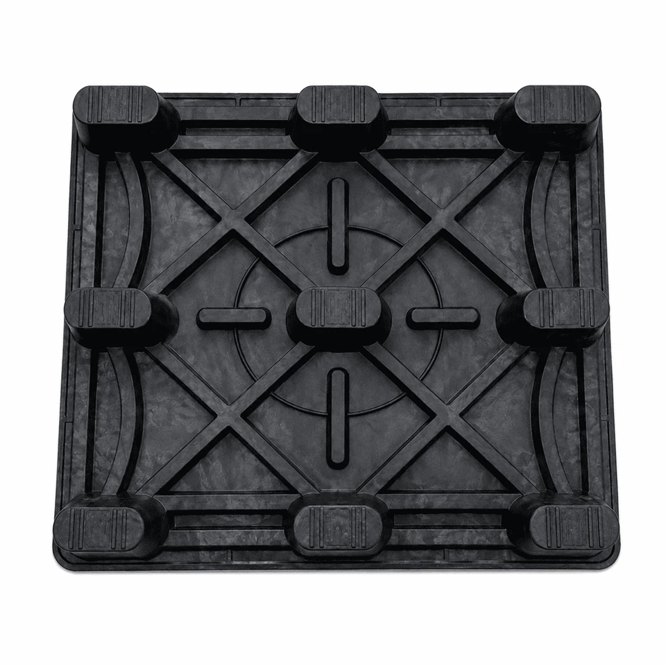 1100x1100 Compression Molded Plastic Pallet For Bulk Material Handling suppliers