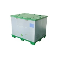 Hộp đựng pallet nhựa có thể gập lại được chứng nhận CE của Euro